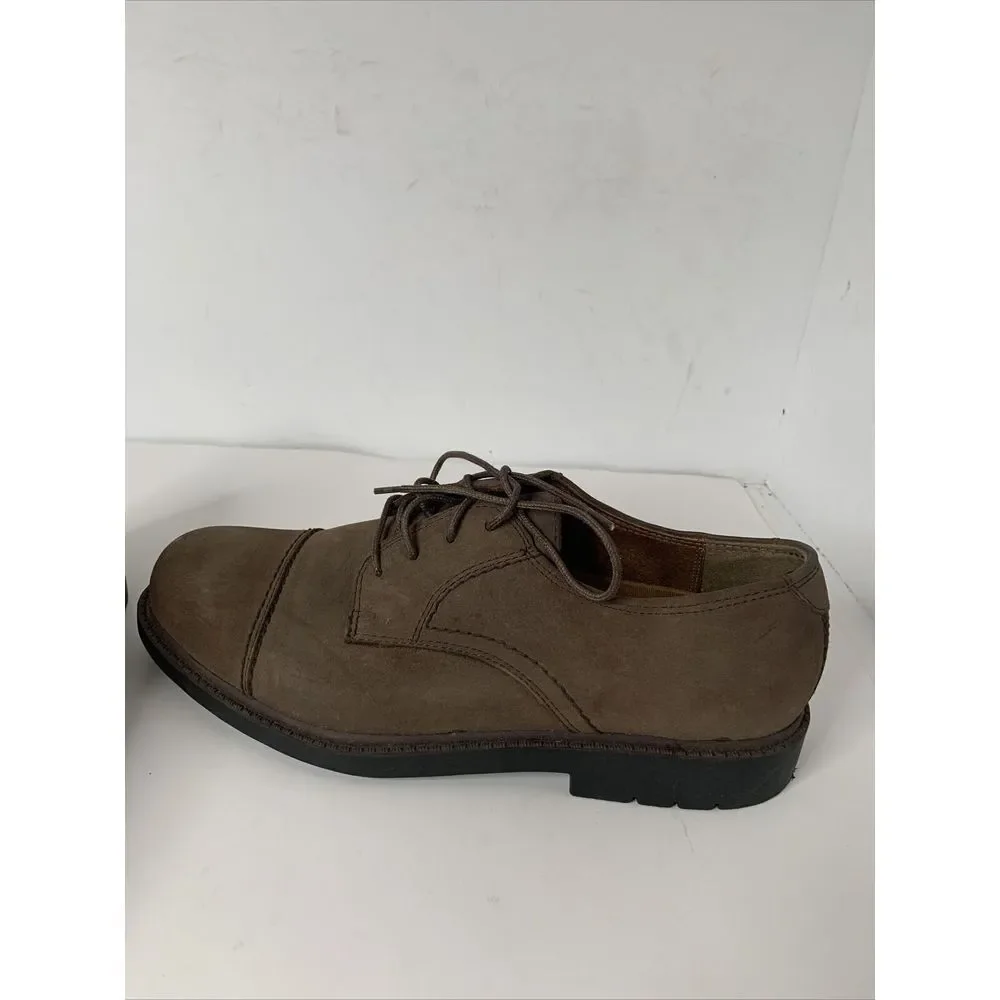 Men's STREETCARS SHOES Size 10.5 M Oxford Espresso brown Genuine‎ Leather New